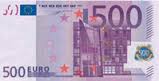 Geld biljet 500 euro